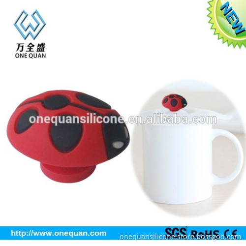 professional factory silicone cup cover, silicone mug cup cover